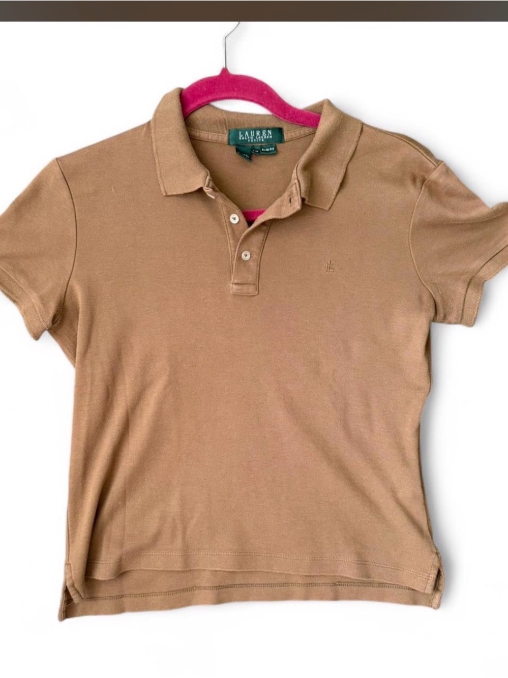 Lauren Ralph Lauren Girls' petite Medium Tan Polo Shirt